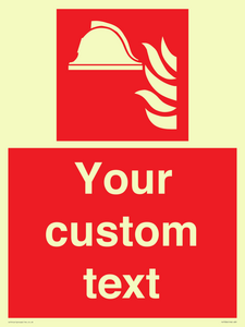 Custom Location of firefighting equipment